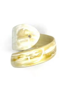 Quality Natural Crafts Buffalo Horn Cuff Bangle Exclusive Design for Girls Women by crescent crafts - Product Image 4