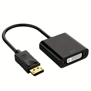 Câble adaptateur PVC DVI mâle vers femelle 1080p HDTV pour moniteur, projecteur, ordinateur - Product Image 6