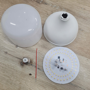 หลอดไฟ LED DOB SKD 60W ประสิทธิภาพสูง 220V โครงอะลูมิเนียม 6500K 5100 ลูเมนส์ 20,000 ชั่วโมง CRI>84 ขั้ว B22/E27 - Product Image 5