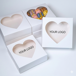 Boîtes en papier personnalisées pour chocolats, emballages alimentaires haut de gamme pour bonbons, truffes, coffrets cadeaux, pâtisseries et présentoirs de vente au détail en gros - Product Image 2