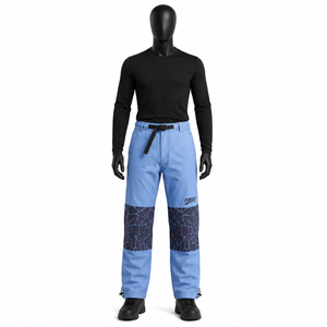Pantalon de snowboard imperméable ample pour homme et femme, pantalon de ski d'hiver surdimensionné, coupe ample, coupe-vent, respirant, pantalon de neige pour activités de plein air - Product Image 1