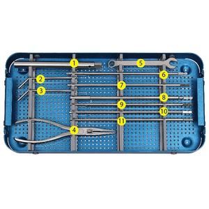 Instruments chirurgicaux orthopédiques de haute qualité, ensemble d'ustensiles pour enlever les ongles - Product Image 5