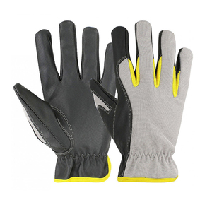 Service OEM, gants de travail industriels haute performance, nouvelle arrivée, gants de sécurité en cuir résistants, à doigts entiers, pour mécaniciens - Product Image 5