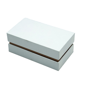 Caja de cartón rectangular de 112x62x45mm impresa personalizada al por mayor inserto de goma espuma de terciopelo de estilo moderno para pendientes de joyería - Product Image 4