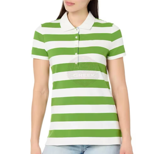 Camiseta Polo de Manga Corta Premium para Mujer con Tela de Algodón Transpirable, Corte Regular Cómodo y Estilo Atemporal - Product Image 1