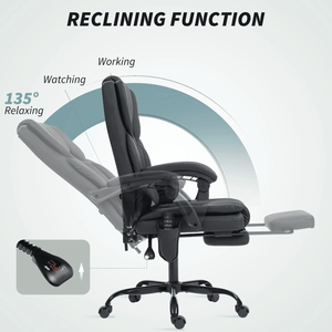 Chaise de bureau massante, expédition du lundi au samedi - Product Image 2