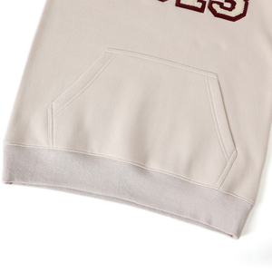 <b>Women's</b> <b>Cream</b> Crew Neck Sweatshirt With 913 Flock Print Front Pockets Casual Autumn Wear College University Fraternity Silicone - Product Image 3