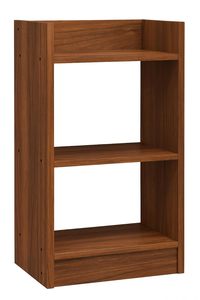 Modern Standing Type Wood Grain 3 <b>Shelf</b> Waterproof Storage Rack Side Table Bookcase Display Holder for Living Room <b>Bedroom</b> - Product Image 2