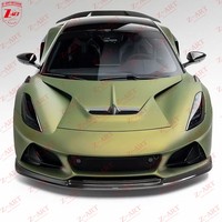 Kit de Carrocería Z-ART 2022+ Estilo V en Fibra de Carbono Seca para Lotus Emira, Aerokit de Fibra de Carbono Seca para Emira, Alerón Trasero