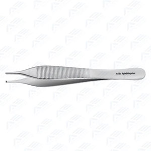 Pinzas de Adson de Acero Inoxidable para Tejidos, con Certificación CE, Pinzas de Microdiseción Dentadas, Instrumentos Médicos - Product Image 6