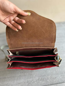 Nouveau Western élégant Multi cuir recyclé couleur trapu sac à bandoulière haute qualité en cuir sac à main coloré femmes côté sacs à bandoulière - Product Image 6