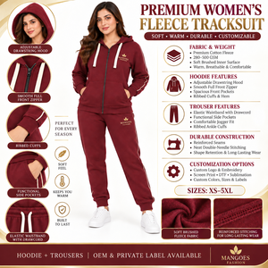 MANGOES FASHION Custom Unisex Winter Solid Breathable Lightweight Hooded Sweat Stack Pants Acid Wash <b>Hoodie</b> Set Tracksuit - Product Image 6