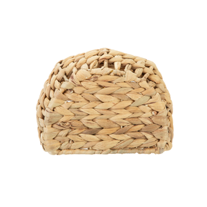 Panier suspendu décoratif en jacinthe d'eau avec sangle en similicuir, idéal pour la cuisine, la salle de bain et le salon – Meilleur prix de gros - Product Image 2