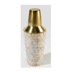 Shaker à cocktails en métal fantaisie, finition dorée, pour mélanger les boissons, le vin et la bière, accessoires de bar en solde - Product Image 4