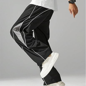 กางเกงจ็อกเกอร์ไนลอนน้ำหนักเบาสำหรับผู้ชาย กางเกงกันลมสำหรับกิจกรรมกลางแจ้ง - Product Image 3