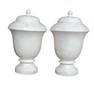 แจกันตั้งโต๊ะงานฝีมือสไตล์โมเดิร์นฟาร์มเฮาส์ ลวดลายกระดูกฝัง  รูปทรงและสีสันปรับแต่งได้ตามต้องการ - Product Image 3