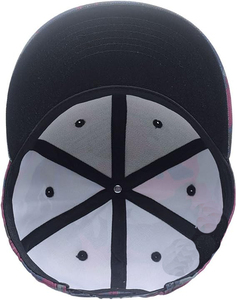 หมวกแก๊ป Snapback ลายพรางแบบ Unisex 6 แผง ผ้าตาข่ายโพลีเอสเตอร์ สไตล์สตรีท ทรง Fitted หมวกเบสบอล สวมใส่ได้ทุกฤดู สำหรับผู้ใหญ่ - Product Image 5