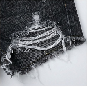 Shorts en jean taille haute pour femme – Tendance et mode, parfaits pour l'été, tenues décontractées quotidiennes, bas de gamme super qualité - Product Image 6