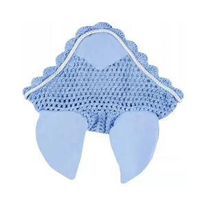 Equipo al por mayor: Mantas antimosquitos para caballos de alta calidad, gorros de malla suave para orejas, productos profesionales para equitación. - Product Image 5