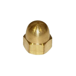 Écrou dôme en laiton robuste pour machines, projets de bricolage et de construction - Product Image 1