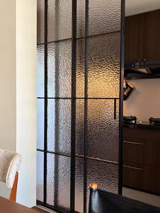 Porte <span class=keywords><strong>coulissante</strong></span> en aluminium avec verre trempé isolant thermiquement pour villa CE - Product Image 3