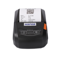 Impresora Bluetooth HS-PL58AI, Impresora Portátil, Software de Impresión de Etiquetas Gratuito, Impresora Térmica Tipo-C Bluetooth