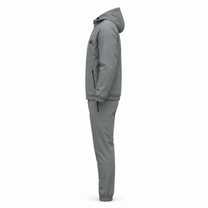 Survêtement coupe-vent pour homme, vêtements de sport haute performance, doté d'un tissu polyester résistant au vent, idéal pour la course à pied, la randonnée et le fitness. - Product Image 5