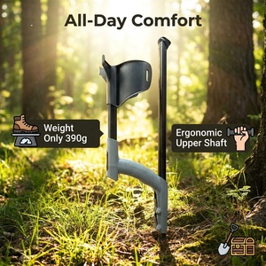 Accessoires pour détecteur de métaux, tige télescopique et axe universel en aluminium pour XP <span class=keywords><strong>DEUS</strong></span> - Product Image 5