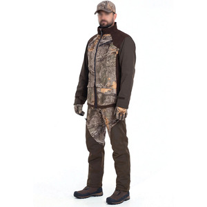 Veste de chasse d'hiver à capuche imperméable, respirante et anti-humidité à manches longues pour adultes, fabrication sur mesure OEM, face extérieure en softshell Oxford - Product Image 2