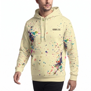 Sudadera Deportiva Personalizada para Hombre, con Estampado, de Algodón y Poliéster, Sublimada, Transpirable, con Bolsillos, para Ejercicio al Aire Libre - Product Image 4