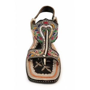New Design Peshawari Chappal & Sandals Handmade Rubber + Leather Slip-On Open Toe All Seasons - Product Image 5