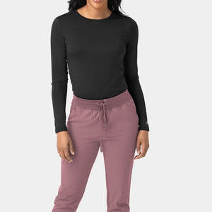 Nursing Undershirts for <b>Scrubs</b> Lightweight Cotton Shirts for Hospital Daily Wear - Product Image 1