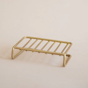 Support à Savon en Laiton Artisanal le Plus Vendu pour Salle de Bain et Maison, Plateau Porte-Savon en Fil de Laiton Massif - Product Image 2