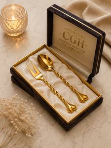 Best Quality Eco-Friendly Durable <b>Gold</b> Plated Long Handle Metal Multifunctional <b>Kitchen</b> <b>Utensil</b> Set for Home Restaurant Hotel - Product Image 2