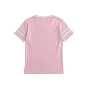 T-shirt Varsity pour jeunes Jack and Jill, col en V, manches courtes, style sportif, doux, confortable, décontracté, vêtements pour enfants, rose - Product Image 2