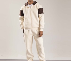 Survêtement d'hiver décontracté pour hommes, grande taille, à capuche, imprimé uni, avec logo personnalisé, confortable et professionnel, vente en gros RAPID SPORTS - Product Image 1