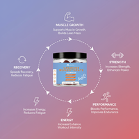 Créatine monohydrate en gommes, marque privée OEM, meilleur prix