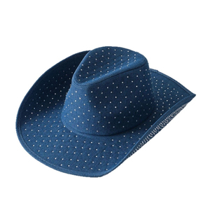 Chapeau de cowboy en cuir élégant - Mode country moderne, décontracté, pêche, hiver, fête, voyage en plein air, couvre-chef unisexe - Product Image 2