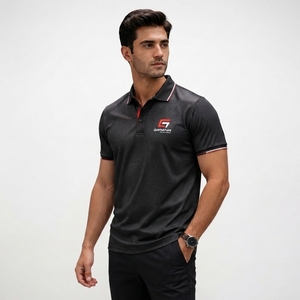 Polo pour homme en coton premium, vêtements de performance, marque privée, avec service OEM, tailles OEM, solution de fabricant en gros - Product Image 1