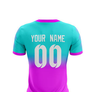 Servicios Personalizados OEM, Uniforme de Fútbol para Hombre, Último Modelo, Manga Corta, Transpirable, Alta Calidad, Nombre del Equipo y Logotipo Personalizados, Antibacteriano - Product Image 4