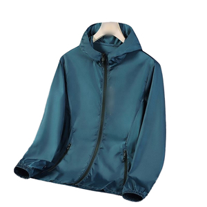 SELF INDUSTRIES Veste Safari Homme Ample à Col Montant en Tissu Léger et Respirant Mélange de Laine pour l'Extérieur Décontracté Hiver - Product Image 2
