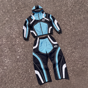 2026 New New Customized Logo Reflective Jogging Nylon Nylon Tracksuit Mens Windbreaker Tracksuit for Men - Product Image 3
