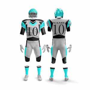 Uniforme de Fútbol Americano con Impresión por Sublimación 100% Poliéster, Personalización de Marca, Uniforme de Fútbol Americano para Hombre - Product Image 4