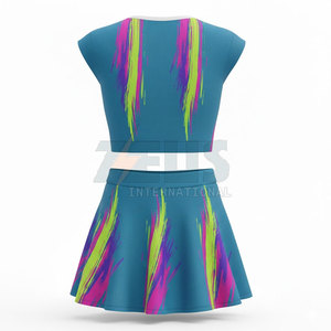 Nouvelle arrivée, uniforme de cheerleading en polyester et élasthanne, uniforme de cheerleading de haute qualité fabriqué par un fabricant - Product Image 2