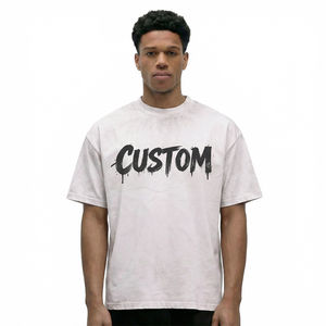 Camiseta Oversize de Algodón 100% con Efecto Desgastado por el Sol, Totalmente Personalizada, Estilo Moderno, Calidad Premium, Unisex - Product Image 2