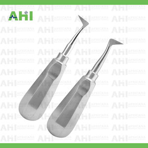 Elevador de Raíces Dental Manual de Acero Inoxidable de Alta Calidad con Empuñadura Ergonómica, Certificado CE, Hecho en Pakistán, AHI AHI-6109LR - Product Image 4