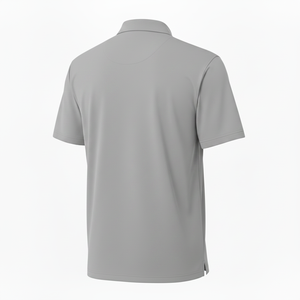Premium Men's Polo Shirt Custom Logo Short Sleeve Breathable Cotton <b>Blend</b> Polo for Business Casual Golf Uniform Shirt - Product Image 5