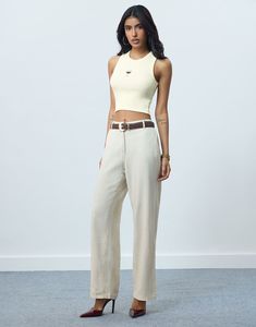 Cotton Women's Solid Tank <b>Top</b> Durable and Comfortable Durable Genre for Women's <b>Tops</b> - Product Image 6