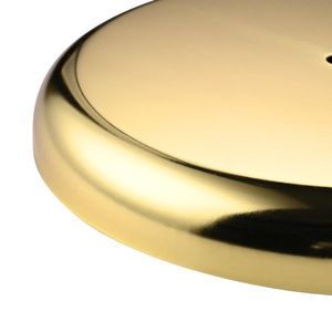 ชุดเสาธงในร่มแบบยืดหดได้ 2 ชิ้น ขนาด 6 ฟุต พร้อมหัวเสาอลูมิเนียมรูปนกอินทรีสีทอง และธงชาติสหรัฐอเมริกาปักลายดาวขนาด 3x5 ฟุต พร้อมฐานตั้งและแผ่นแสดงธง - Product Image 6