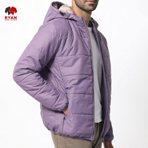 เสื้อแจ็คเก็ตพัฟเฟอร์คุณภาพสูงแบบสั่งทำพิเศษสำหรับผู้ชาย วัยรุ่น และเด็ก  ออกแบบสีและโลโก้ได้ตามต้องการ ป้องกันรอยยับ - Product Image 3